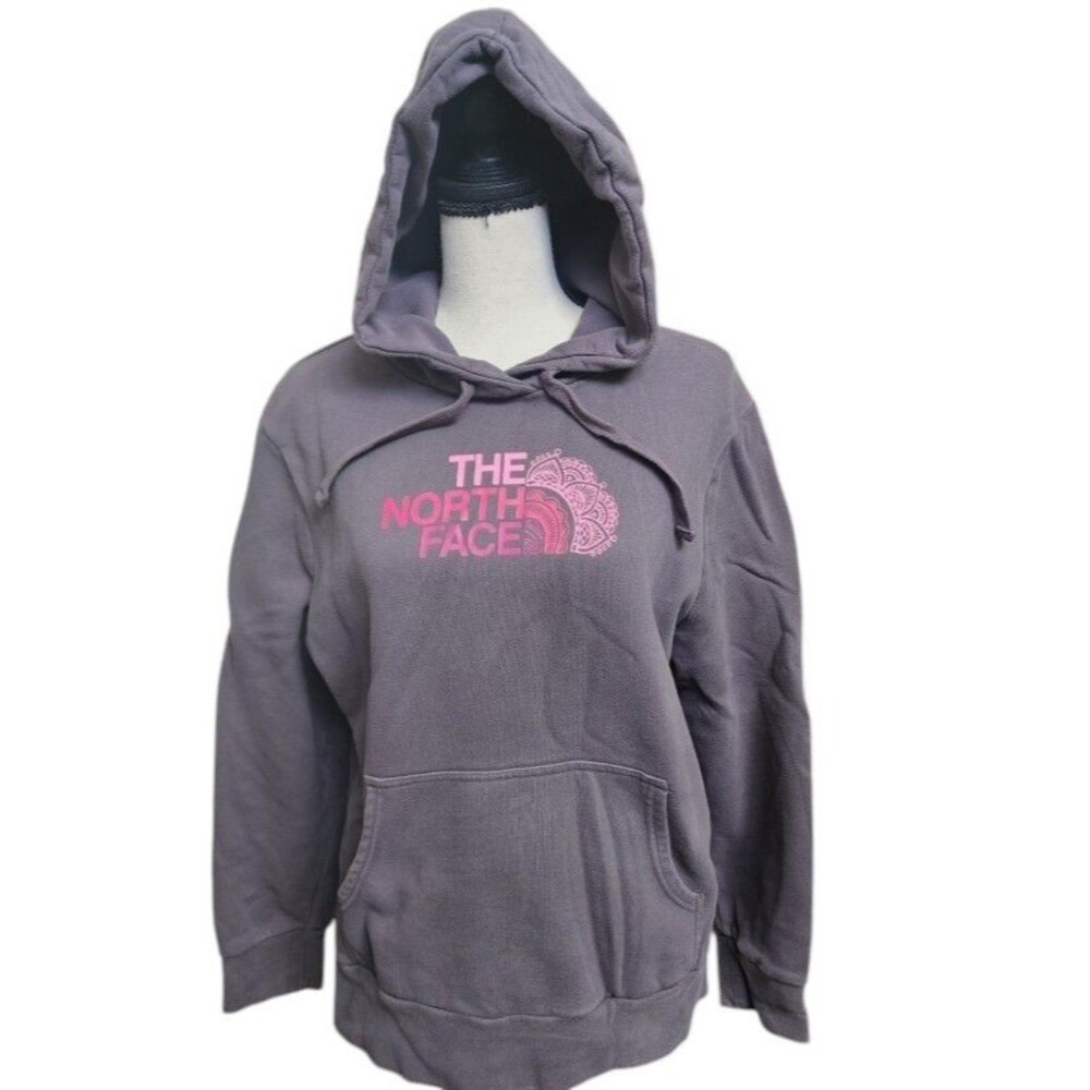 The North Face Womens Pullover Hoodie Size Large Gray